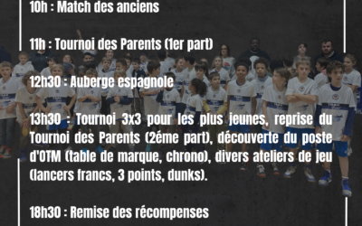 Fête de fin de saison TOAC Basket